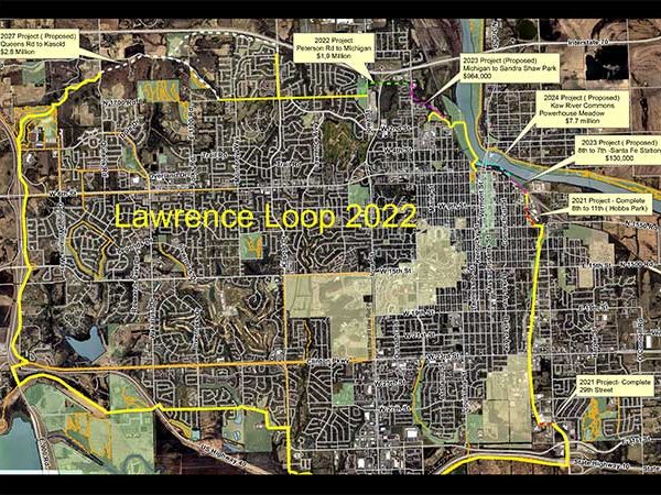 Lawrence Loop Project Plan Map 2022