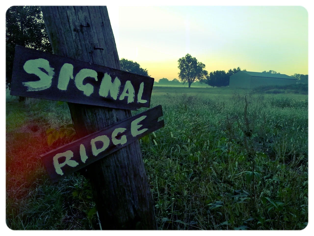 Signal Ridge sign