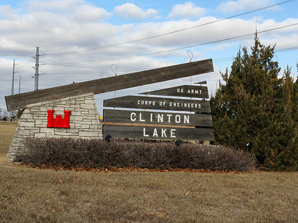 Clinton Lake Sign
