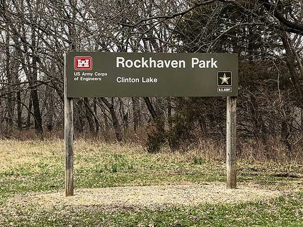 Rockhaven Park sign