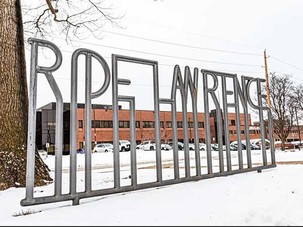Ride Lawrence sign