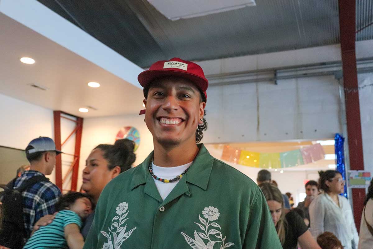 The artist, Javy Ortiz