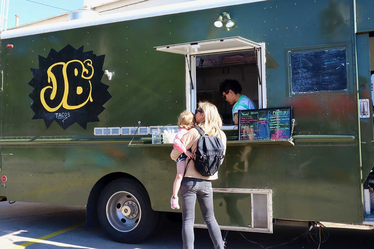 JB's Taco truck at Trails That Connect Us