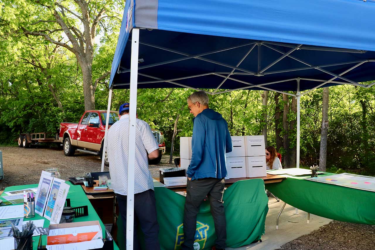 People at Trails That Connect Us