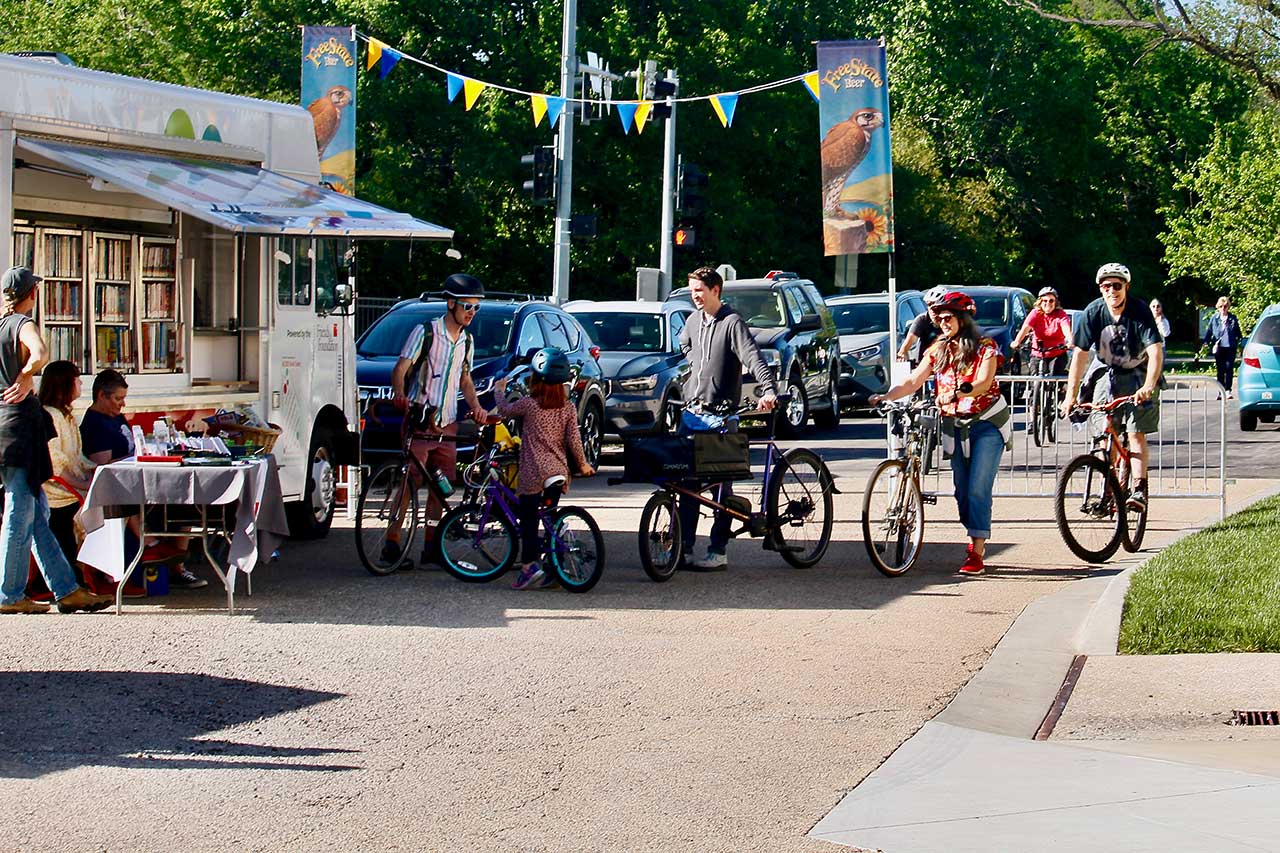 People at Trails That Connect Us