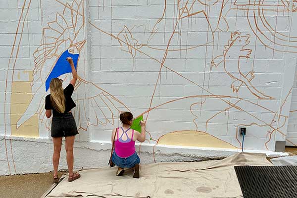 Free State Eastside Mural Painting