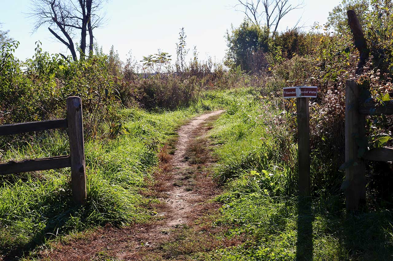 Turn left and proceed to the Sanders Mount Vista